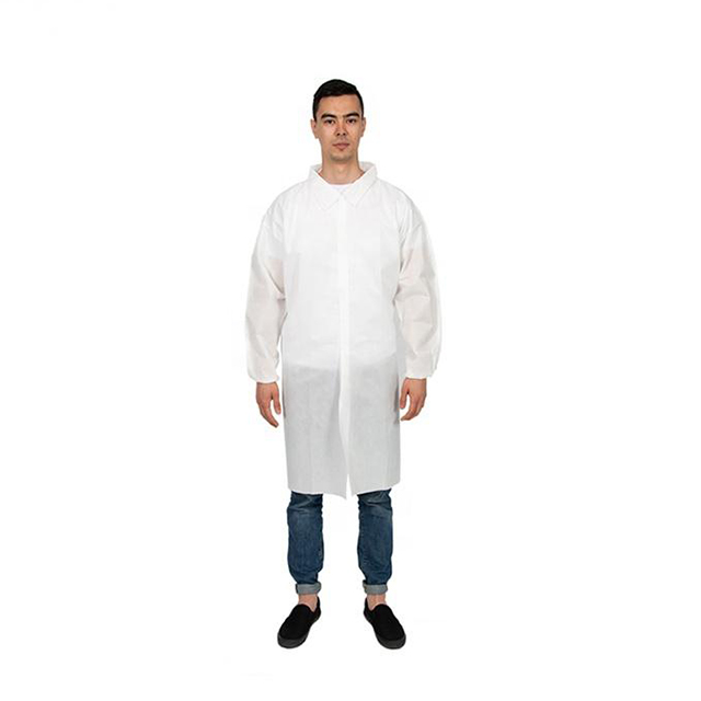  一次性PP實(shí)驗(yàn)服魔術(shù)貼款